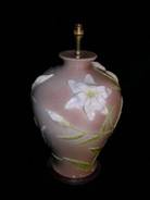 Lily temple jar lamp