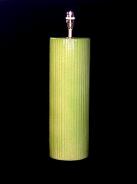 Fluted cylinder lamp