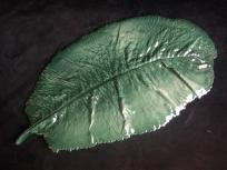 Horseradish leaf plate - large